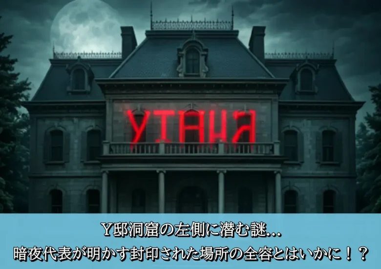 【衝撃】Y邸洞窟の左側に潜む謎...暗夜代表が明かす封印された場所の全容とはいかに!? - 芸能人の恋愛・結婚事情探偵